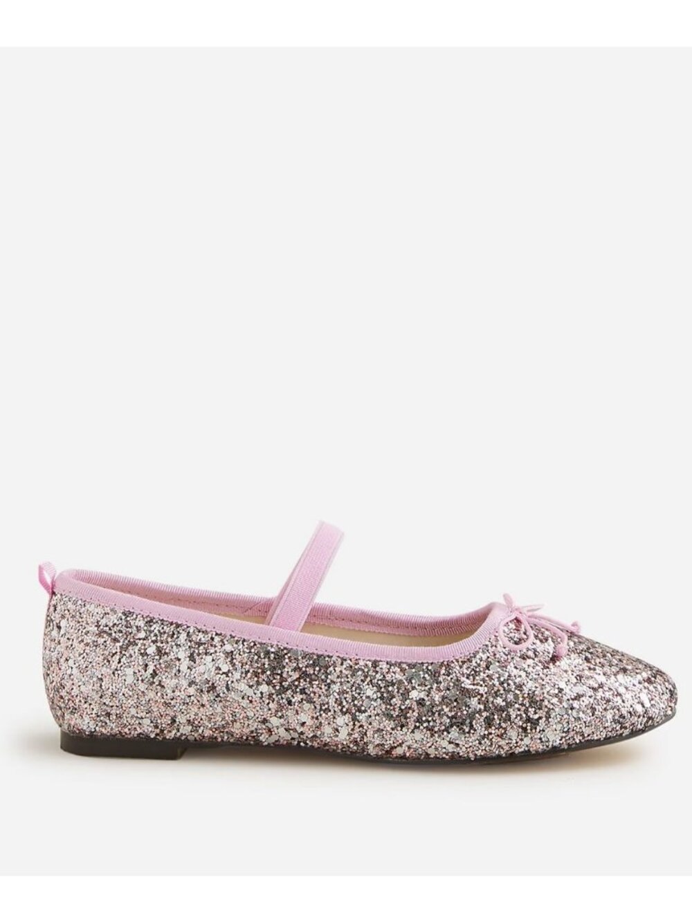 NWOT Crewcuts  Girls' Strappy Ballet Flats Glitter 3Y Ballet Coquette Sparkle